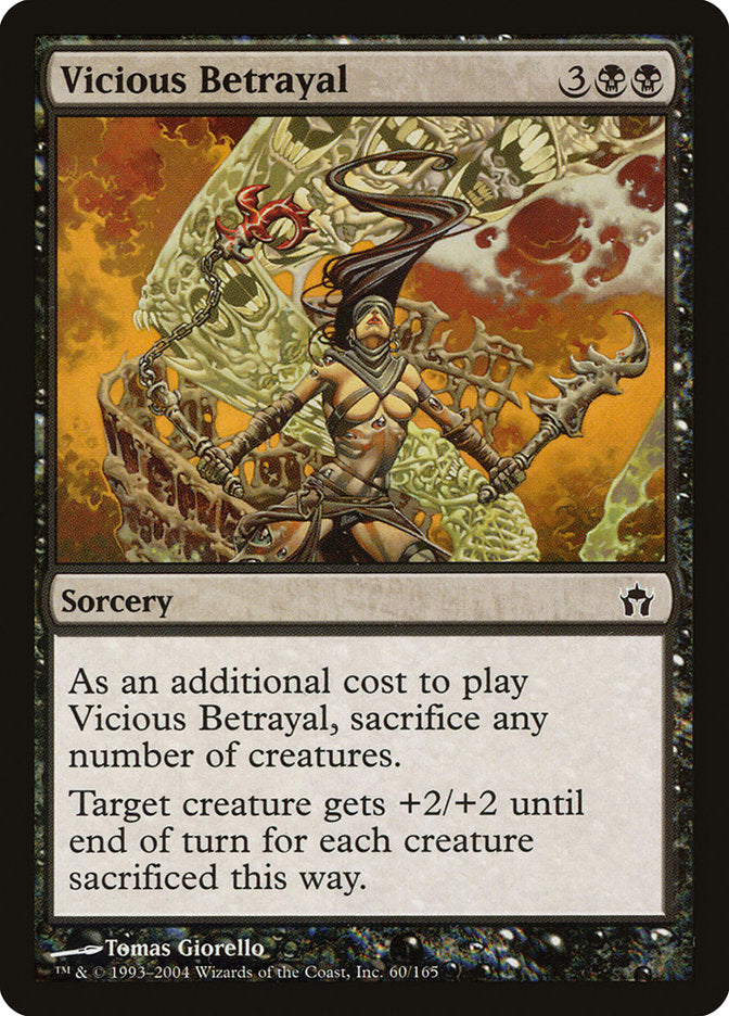 Vicious Betrayal [Fifth Dawn] MTG Single Magic: The Gathering | Red Claw Gaming
