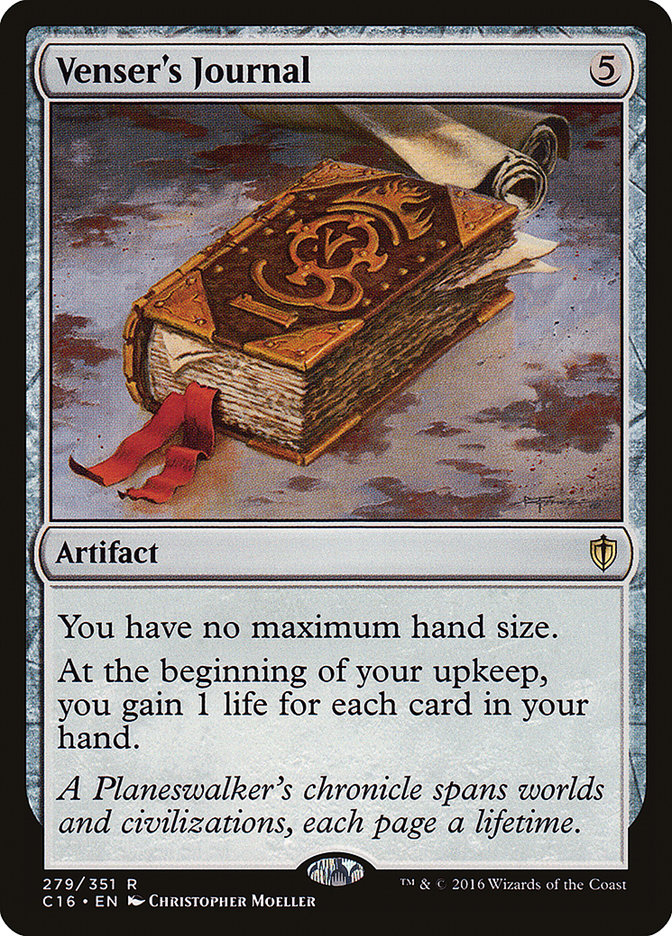Venser's Journal [Commander 2016] MTG Single Magic: The Gathering | Red Claw Gaming