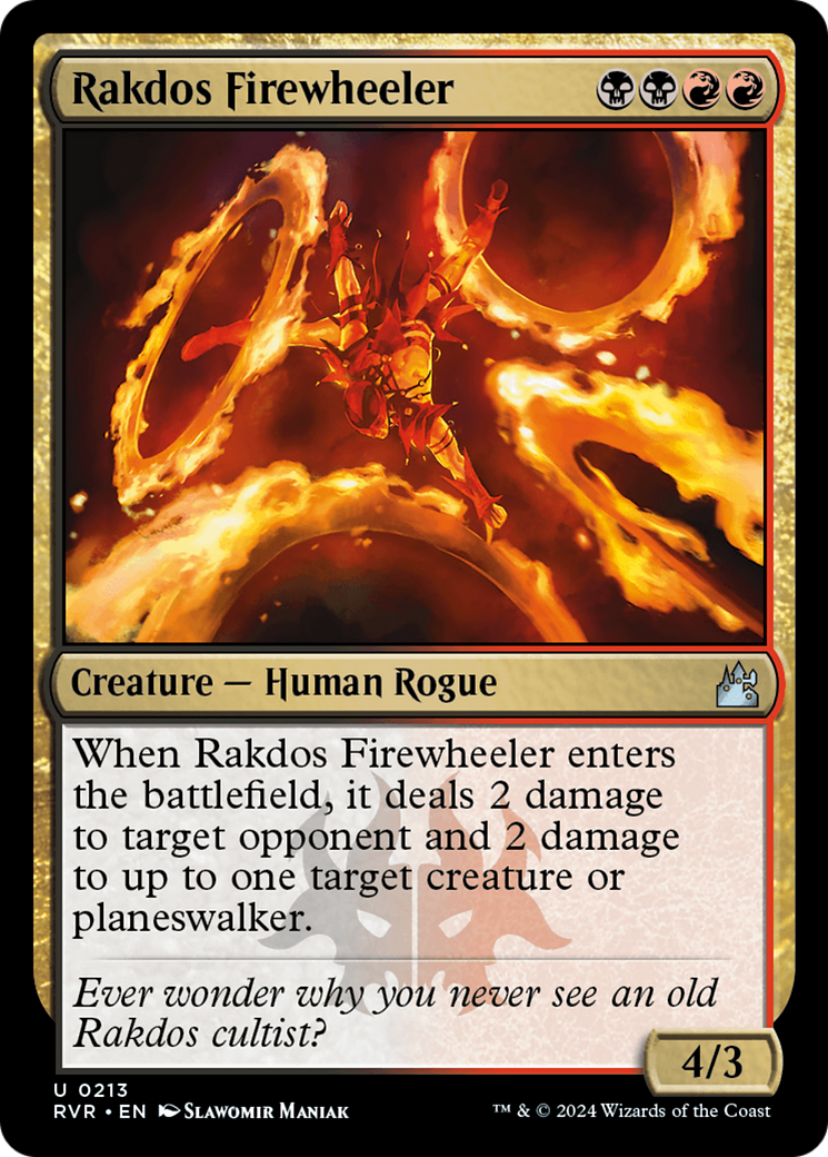 Rakdos Firewheeler [Ravnica Remastered] MTG Single Magic: The Gathering | Red Claw Gaming