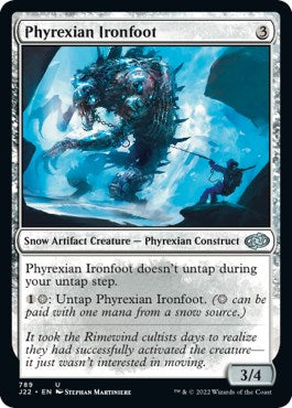 Phyrexian Ironfoot [Jumpstart 2022] MTG Single Magic: The Gathering | Red Claw Gaming
