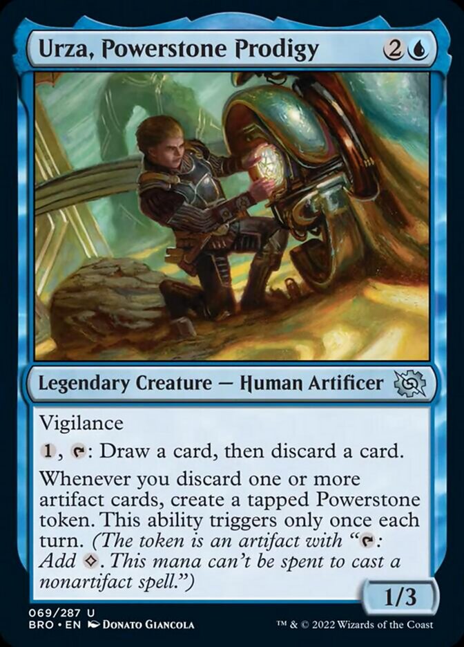 Urza, Powerstone Prodigy [The Brothers' War] MTG Single Magic: The Gathering | Red Claw Gaming