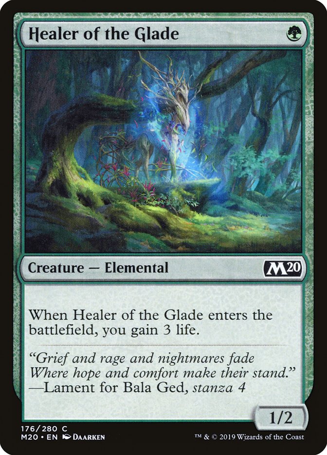 Healer of the Glade [Core Set 2020] MTG Single Magic: The Gathering | Red Claw Gaming