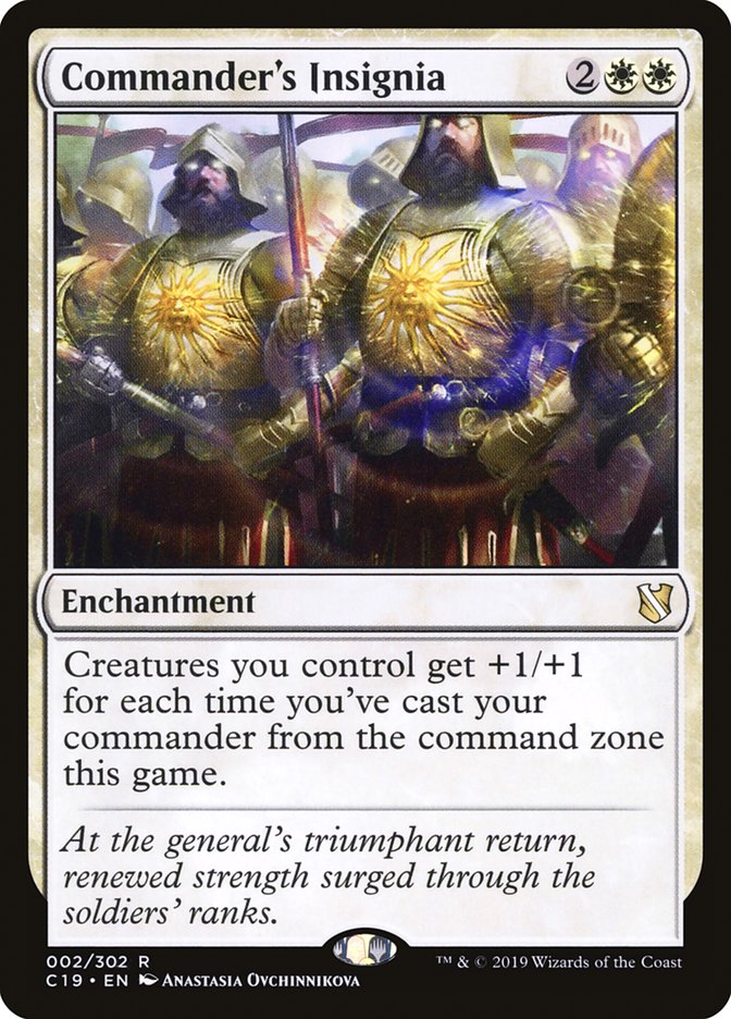 Commander's Insignia [Commander 2019] MTG Single Magic: The Gathering | Red Claw Gaming