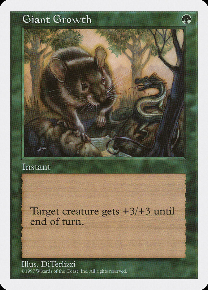 Giant Growth [Fifth Edition] MTG Single Magic: The Gathering | Red Claw Gaming