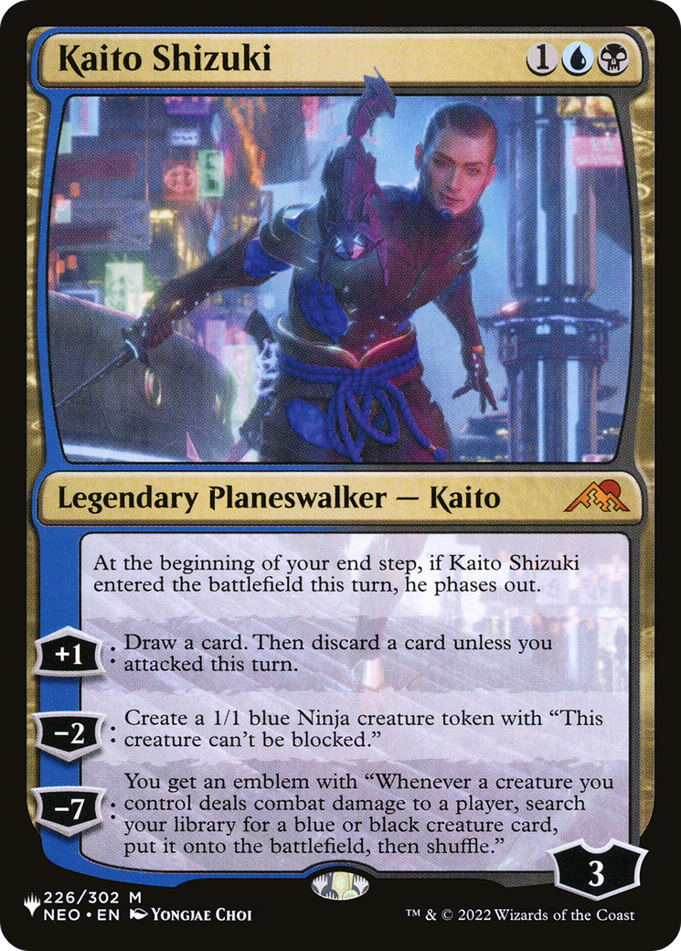 Kaito Shizuki [The List] MTG Single Magic: The Gathering | Red Claw Gaming
