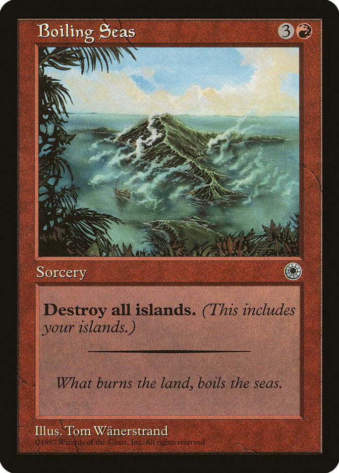 Boiling Seas [Portal] MTG Single Magic: The Gathering | Red Claw Gaming