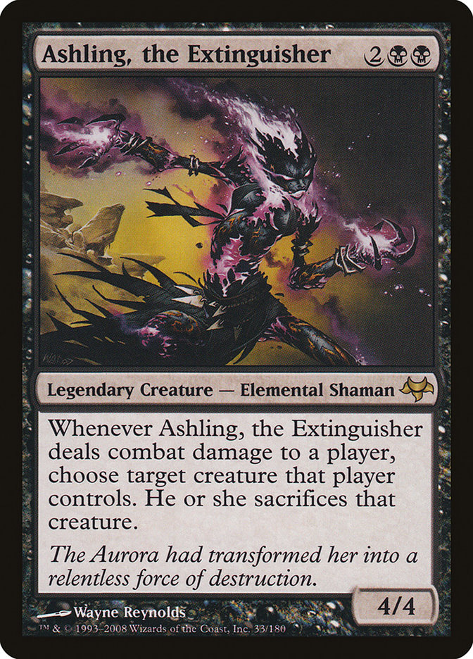 Ashling, the Extinguisher [Eventide] MTG Single Magic: The Gathering | Red Claw Gaming