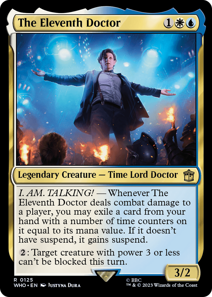 The Eleventh Doctor [Doctor Who] MTG Single Magic: The Gathering | Red Claw Gaming