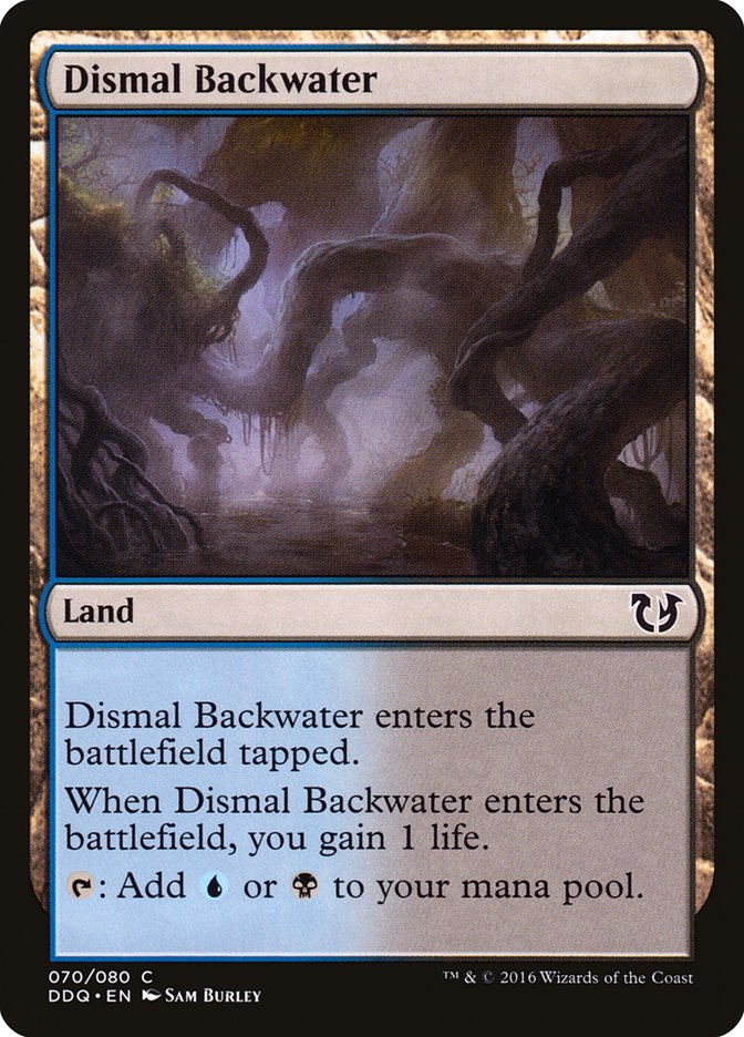 Dismal Backwater [Duel Decks: Blessed vs. Cursed] MTG Single Magic: The Gathering | Red Claw Gaming