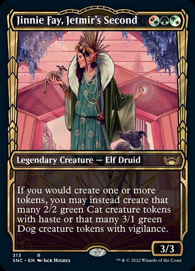 Jinnie Fay, Jetmir's Second (Showcase Golden Age) [Streets of New Capenna] MTG Single Magic: The Gathering | Red Claw Gaming