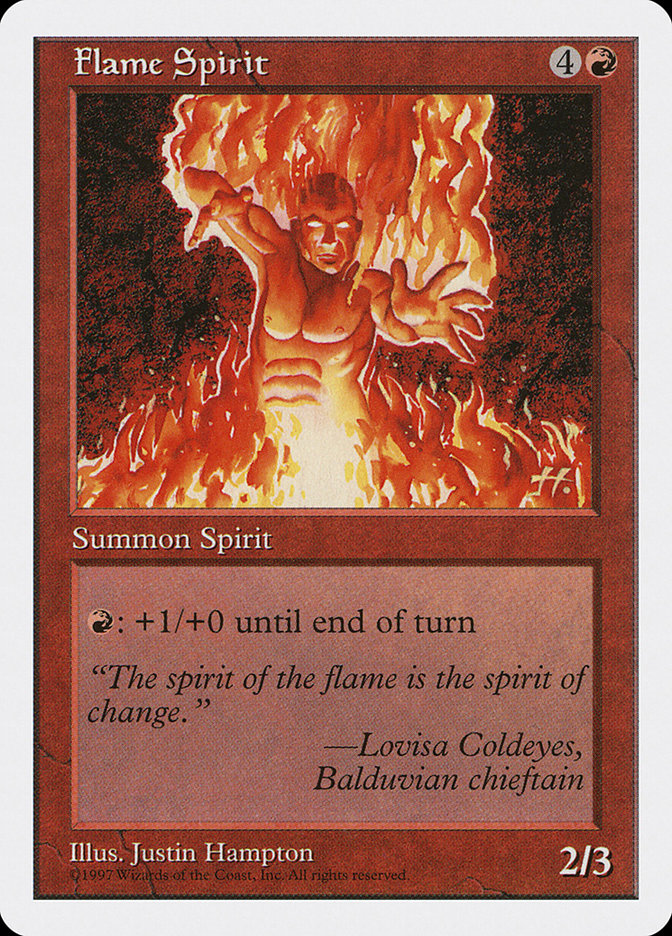 Flame Spirit [Fifth Edition] MTG Single Magic: The Gathering | Red Claw Gaming