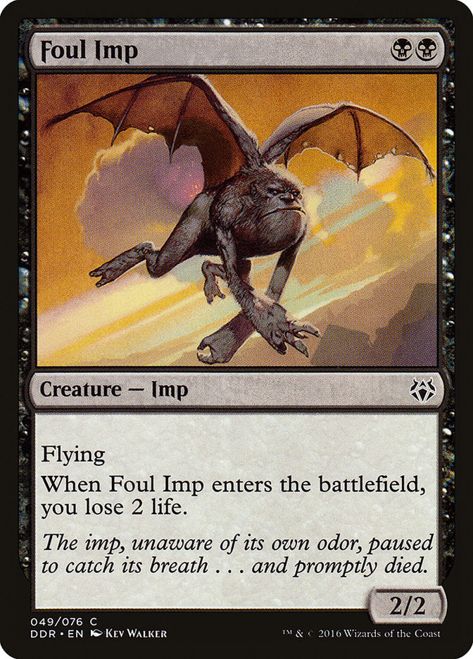 Foul Imp [Duel Decks: Nissa vs. Ob Nixilis] MTG Single Magic: The Gathering | Red Claw Gaming
