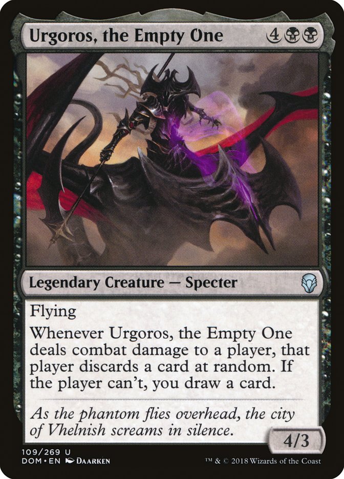 Urgoros, the Empty One [Dominaria] MTG Single Magic: The Gathering | Red Claw Gaming