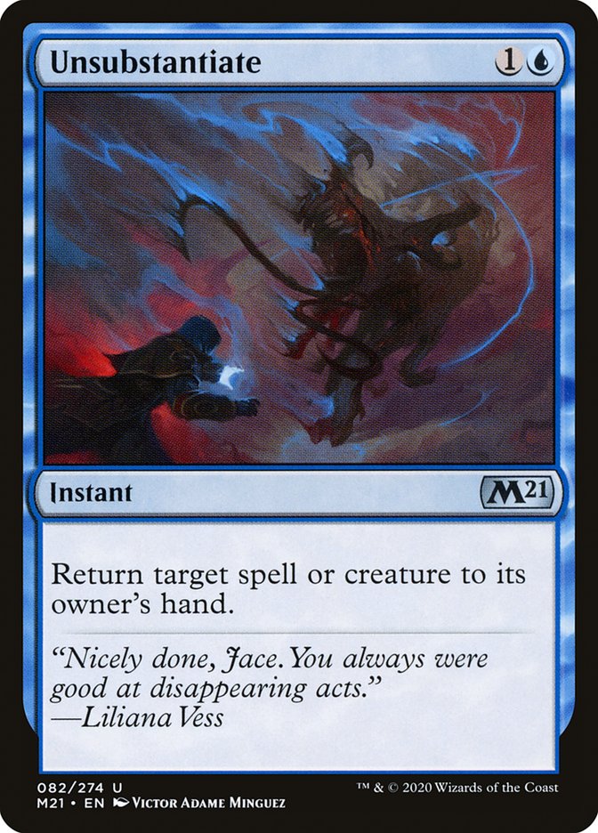 Unsubstantiate [Core Set 2021] MTG Single Magic: The Gathering | Red Claw Gaming