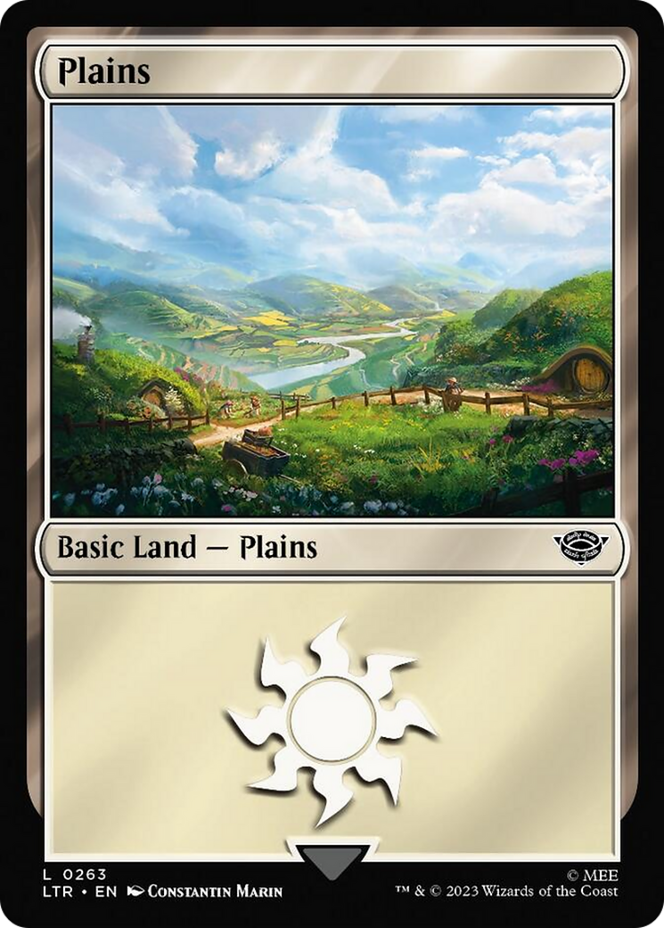 Plains (263) [The Lord of the Rings: Tales of Middle-Earth] MTG Single Magic: The Gathering | Red Claw Gaming