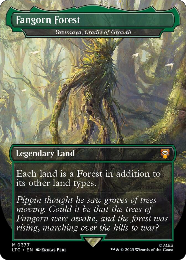 Fangorn Forest - Yavimaya, Cradle of Growth [The Lord of the Rings: Tales of Middle-Earth Commander] MTG Single Magic: The Gathering | Red Claw Gaming
