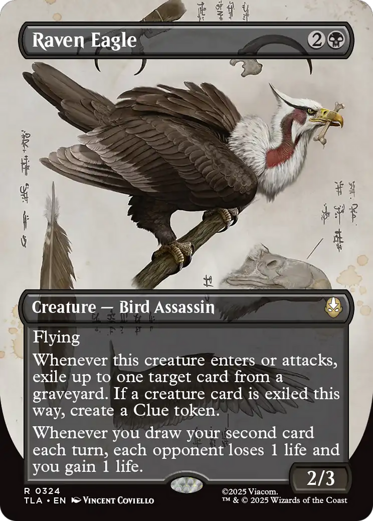 Raven Eagle (Borderless) [Avatar: The Last Airbender] MTG Single Magic: The Gathering | Red Claw Gaming