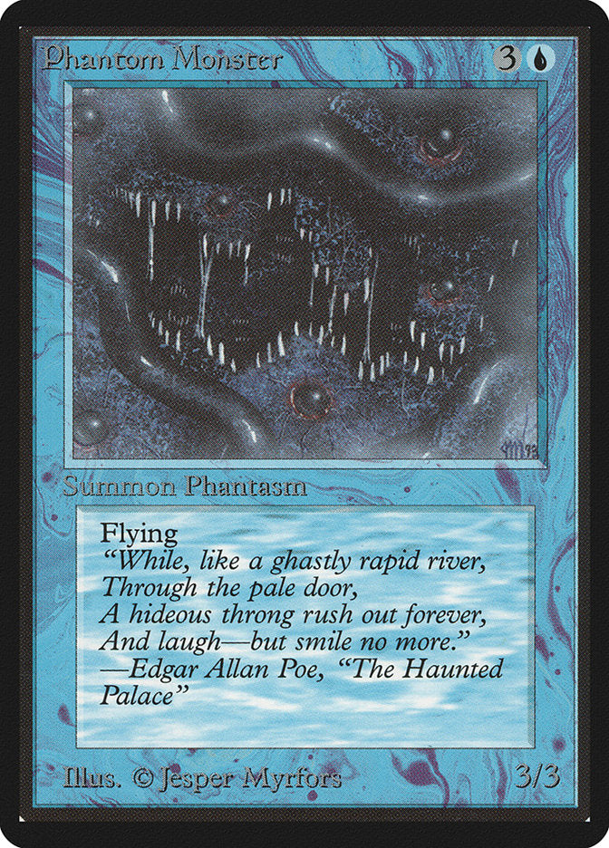 Phantom Monster [Beta Edition] MTG Single Magic: The Gathering | Red Claw Gaming