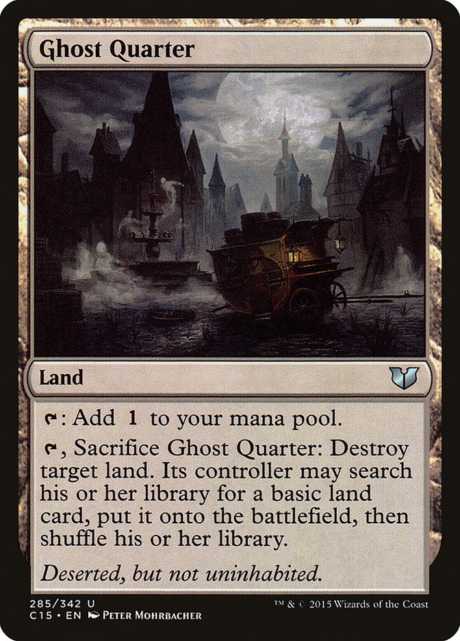 Ghost Quarter [Commander 2015] MTG Single Magic: The Gathering | Red Claw Gaming