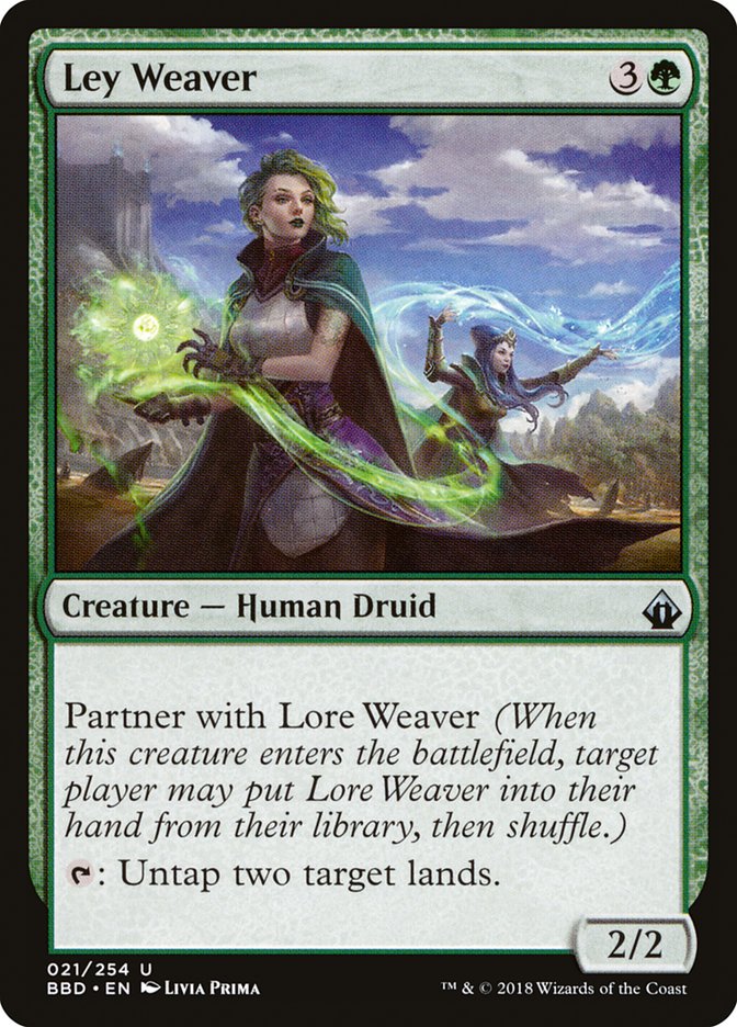Ley Weaver [Battlebond] MTG Single Magic: The Gathering | Red Claw Gaming