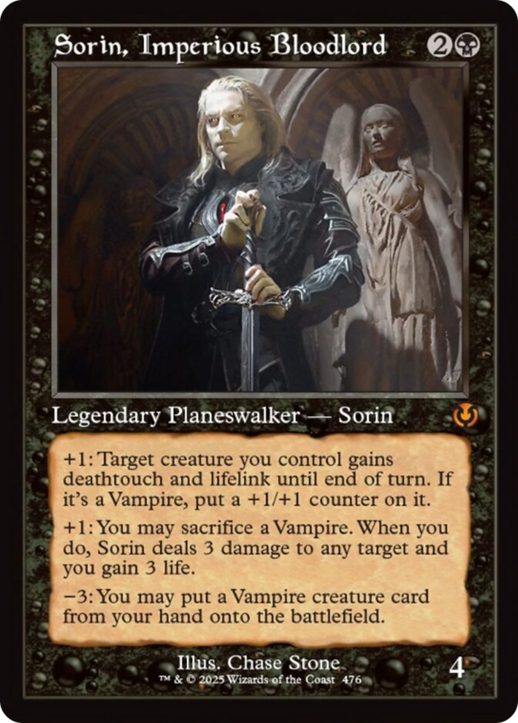 Sorin, Imperious Bloodlord (Retro Frame) [Innistrad Remastered] MTG Single Magic: The Gathering | Red Claw Gaming