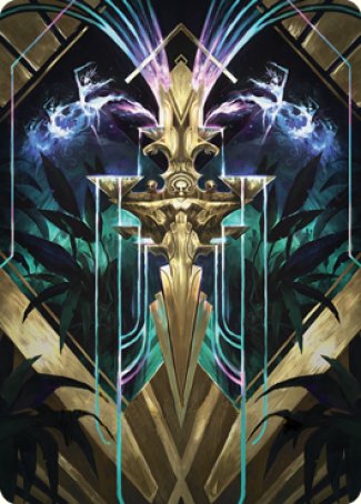 Halo Fountain Art Card [Streets of New Capenna Art Series] MTG Single Magic: The Gathering | Red Claw Gaming