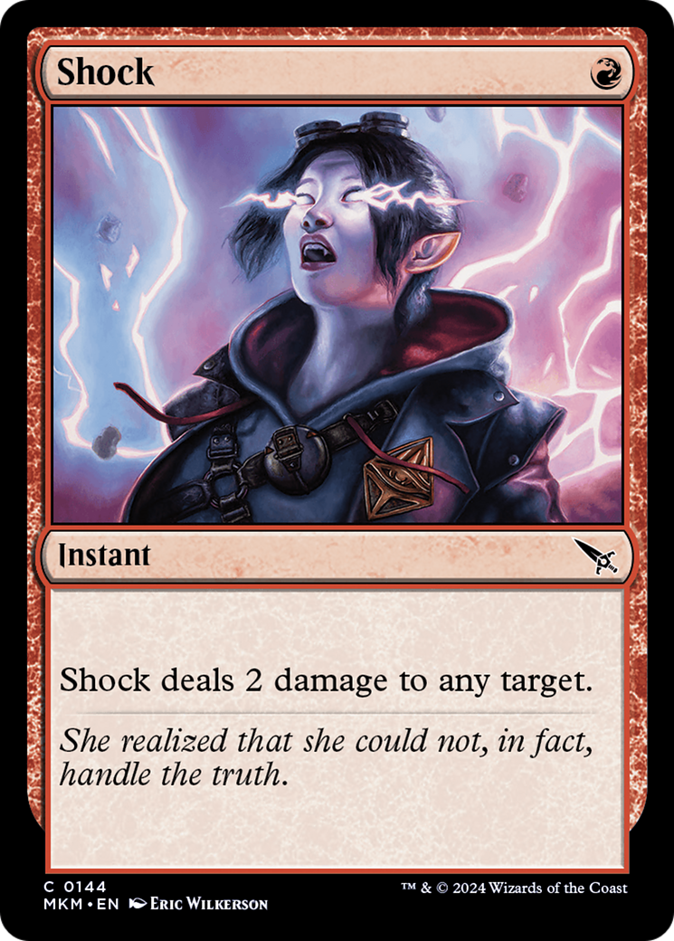 Shock [Murders at Karlov Manor] MTG Single Magic: The Gathering    | Red Claw Gaming
