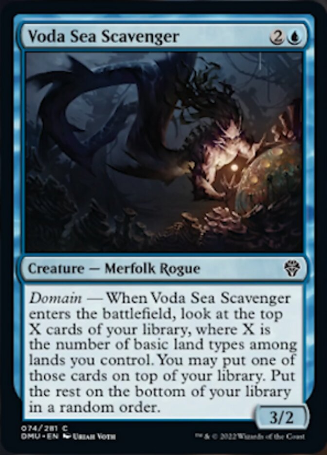 Voda Sea Scavenger [Dominaria United] MTG Single Magic: The Gathering | Red Claw Gaming