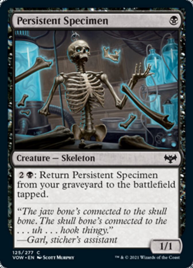 Persistent Specimen [Innistrad: Crimson Vow] MTG Single Magic: The Gathering | Red Claw Gaming