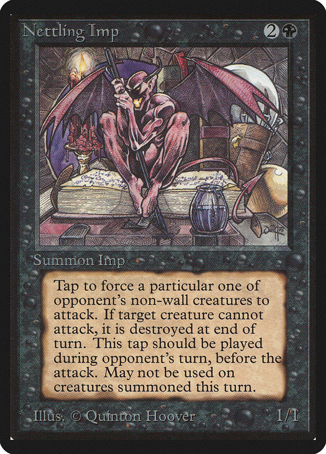 Nettling Imp [Beta Edition] MTG Single Magic: The Gathering | Red Claw Gaming