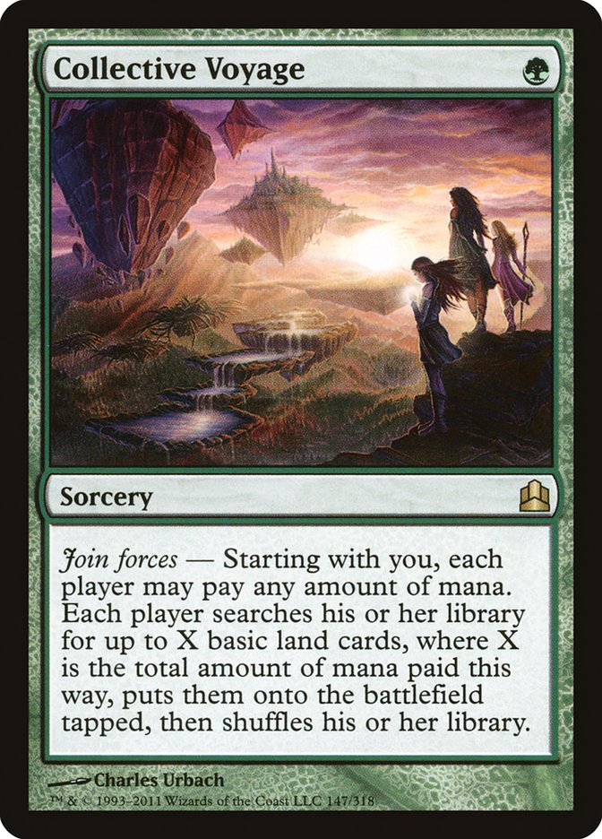 Collective Voyage [Commander 2011] MTG Single Magic: The Gathering | Red Claw Gaming