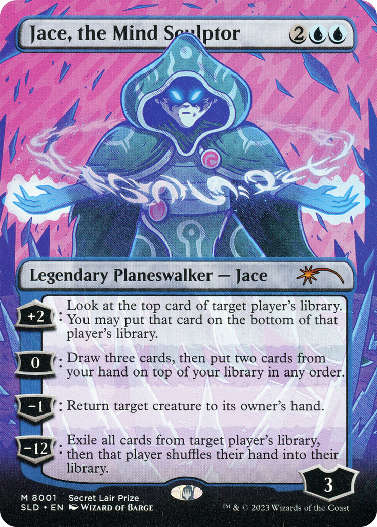 Jace, the Mind Sculptor (Borderless) [Secret Lair Drop Promos] MTG Single Magic: The Gathering | Red Claw Gaming