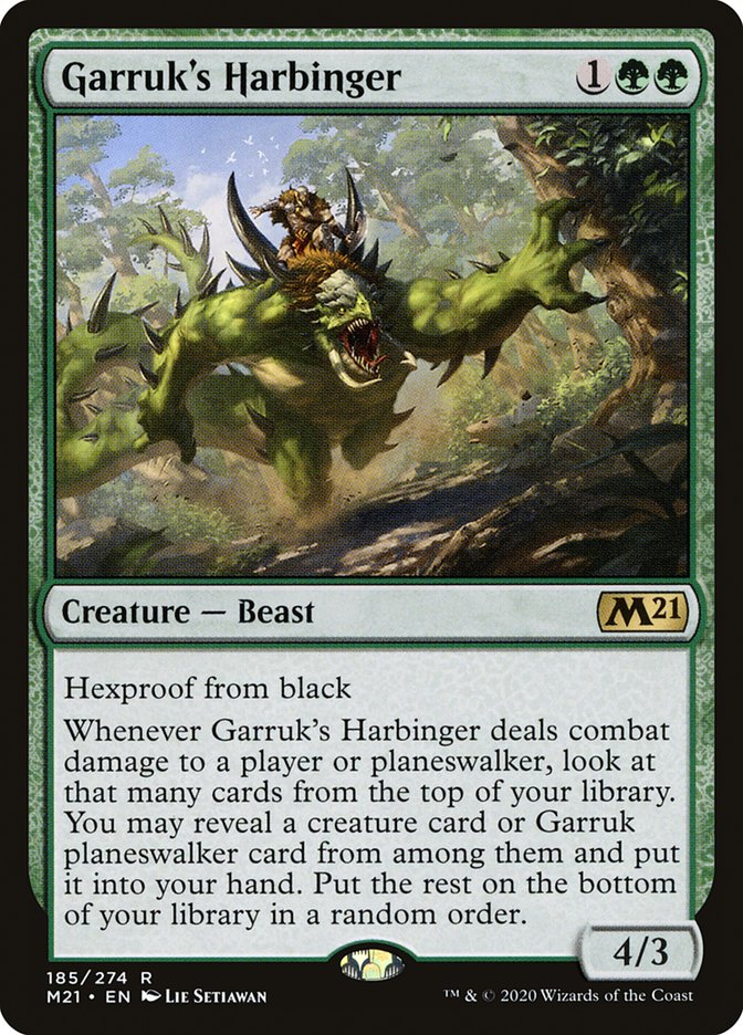 Garruk's Harbinger [Core Set 2021] MTG Single Magic: The Gathering | Red Claw Gaming