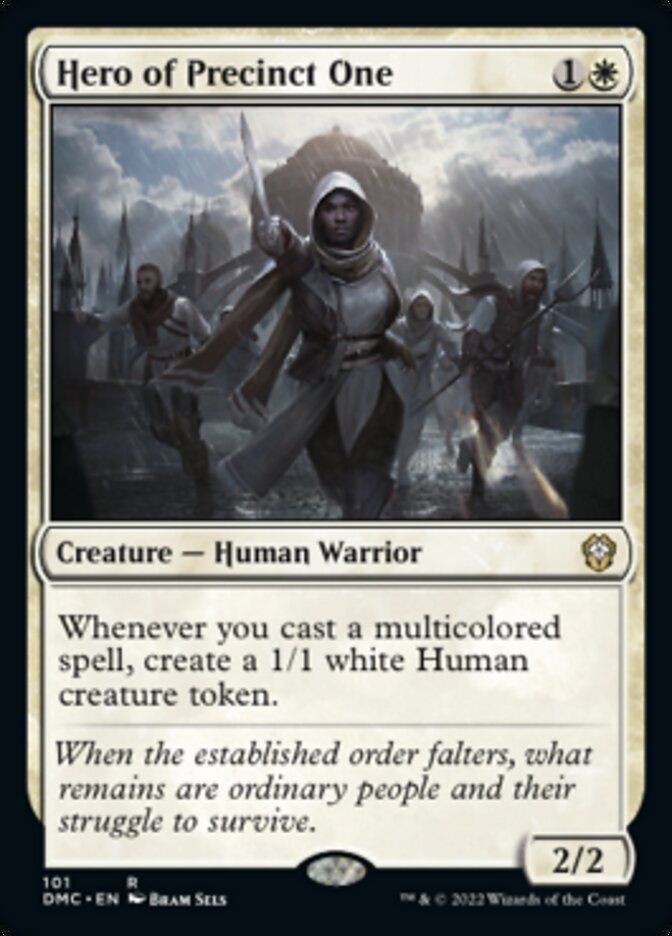 Hero of Precinct One [Dominaria United Commander] MTG Single Magic: The Gathering | Red Claw Gaming