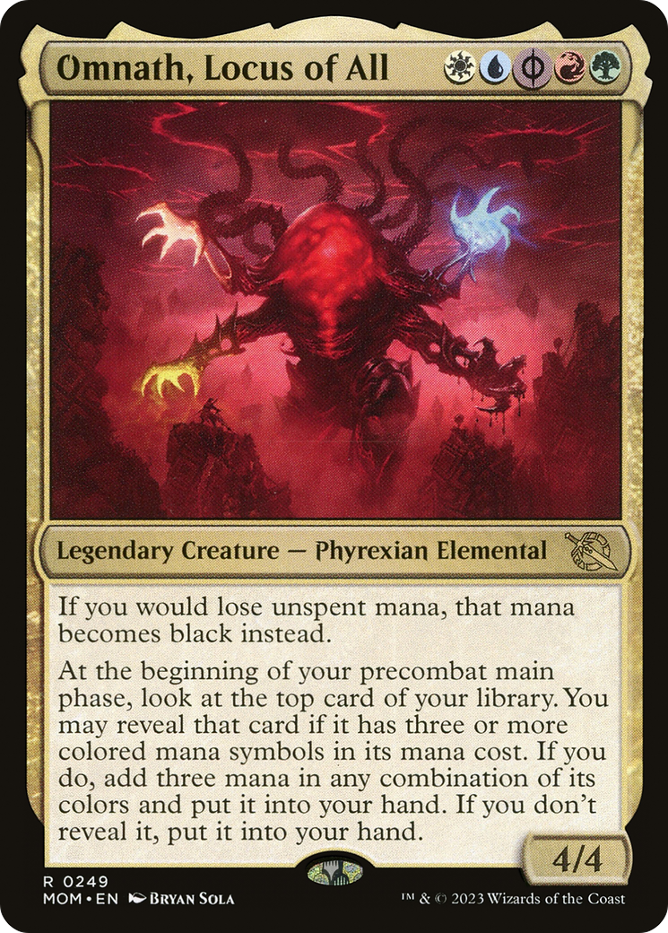 Omnath, Locus of All [March of the Machine] MTG Single Magic: The Gathering    | Red Claw Gaming