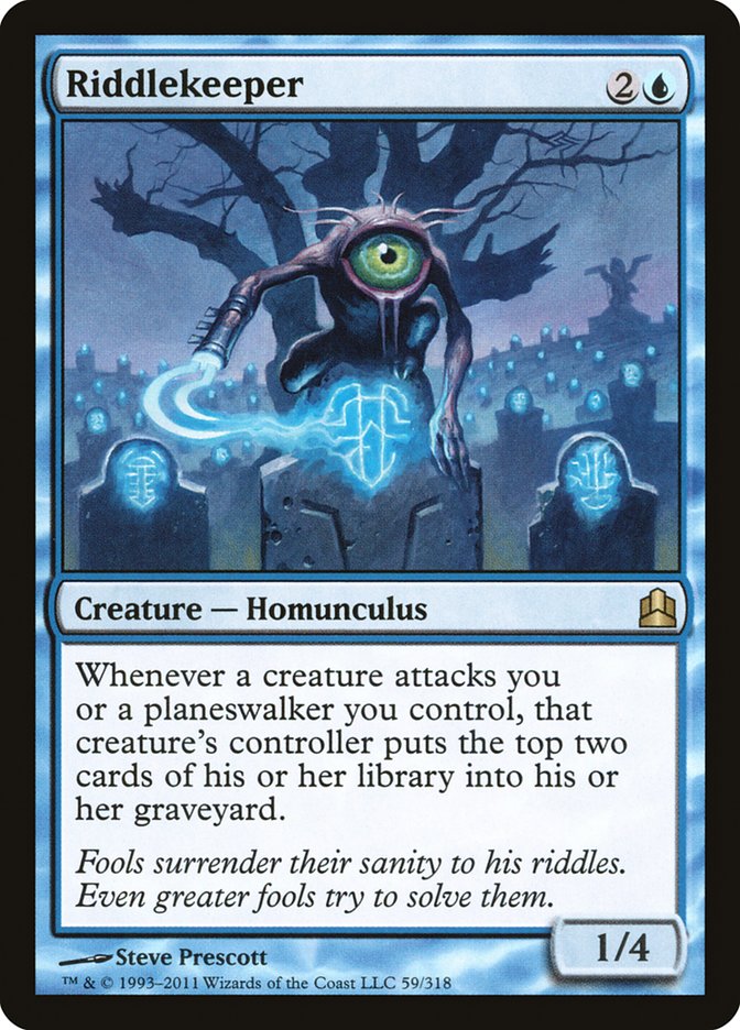 Riddlekeeper [Commander 2011] MTG Single Magic: The Gathering | Red Claw Gaming