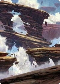 Boulderloft Pathway Art Card [Zendikar Rising Art Series] MTG Single Magic: The Gathering | Red Claw Gaming