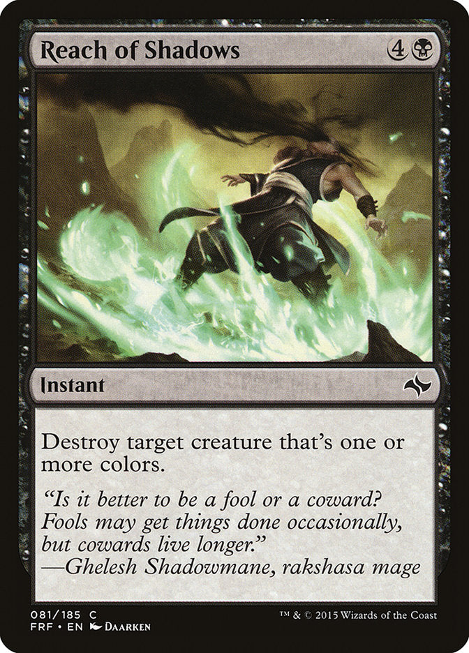 Reach of Shadows [Fate Reforged] MTG Single Magic: The Gathering | Red Claw Gaming