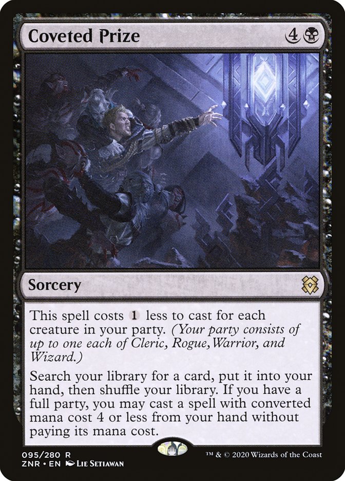 Coveted Prize [Zendikar Rising] MTG Single Magic: The Gathering | Red Claw Gaming