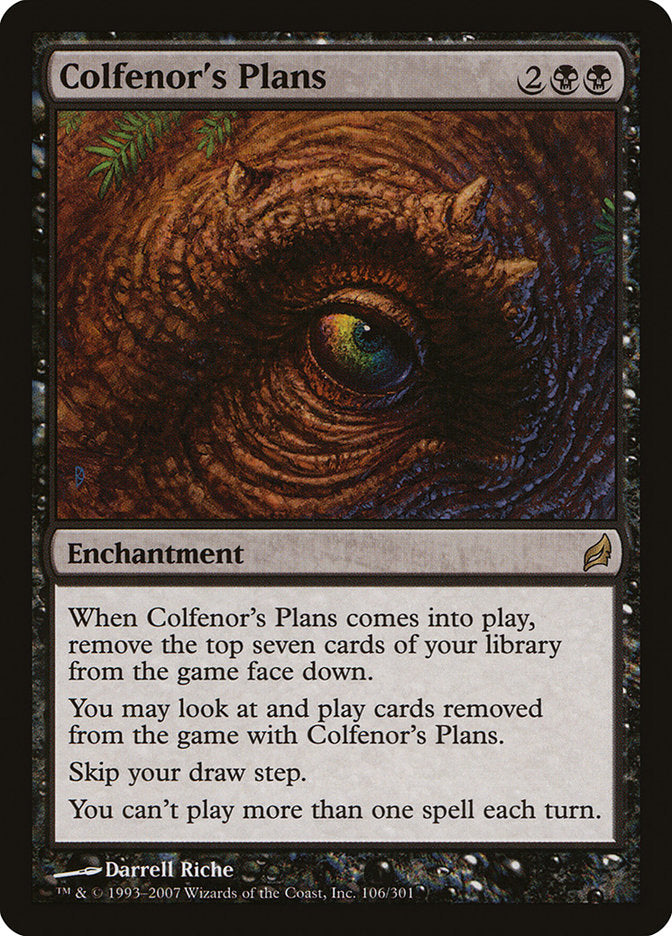 Colfenor's Plans [Lorwyn] MTG Single Magic: The Gathering | Red Claw Gaming