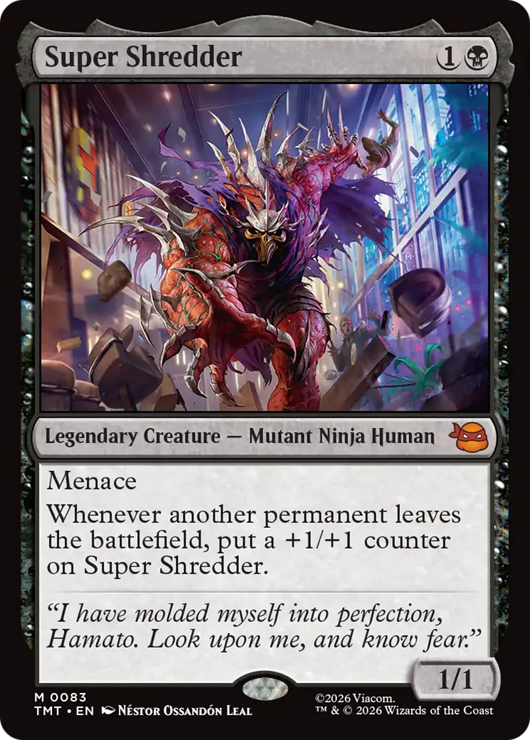 Super Shredder [Teenage Mutant Ninja Turtles] MTG Single Magic: The Gathering | Red Claw Gaming