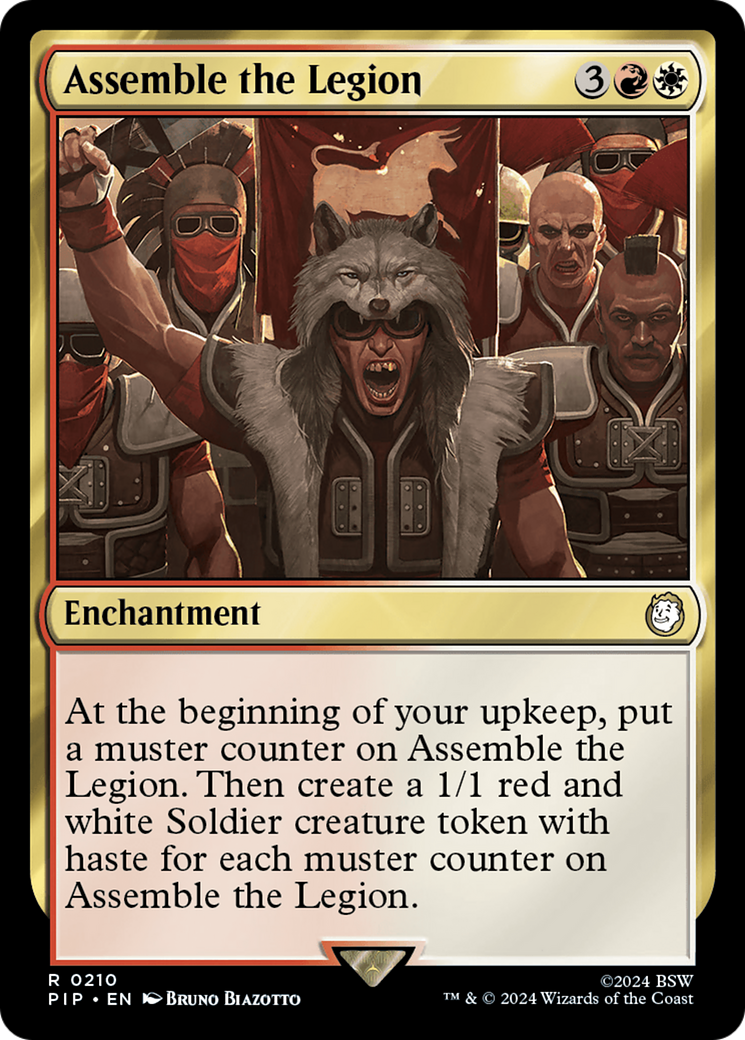 Assemble the Legion [Fallout] MTG Single Magic: The Gathering | Red Claw Gaming