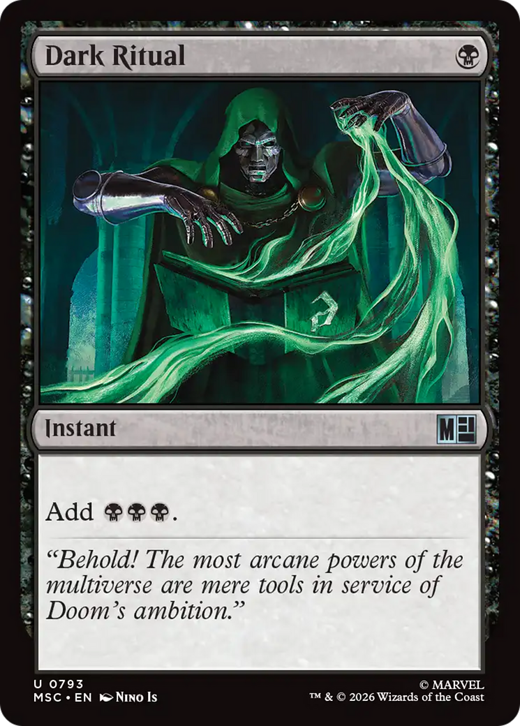 Dark Ritual [Marvel Super Heroes Commander] MTG Single Magic: The Gathering | Red Claw Gaming