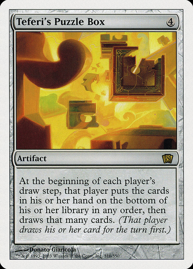 Teferi's Puzzle Box [Eighth Edition] MTG Single Magic: The Gathering | Red Claw Gaming