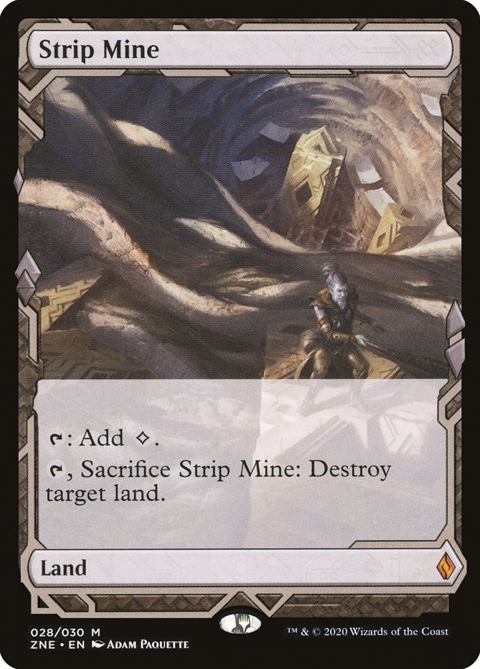 Strip Mine (Expeditions) [Zendikar Rising Expeditions] MTG Single Magic: The Gathering | Red Claw Gaming
