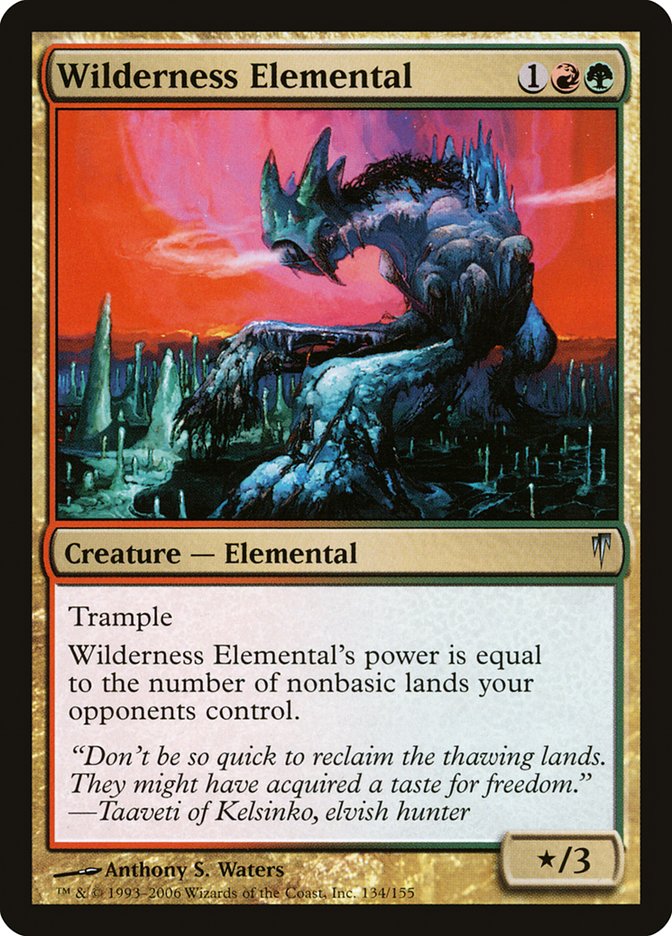 Wilderness Elemental [Coldsnap] MTG Single Magic: The Gathering | Red Claw Gaming