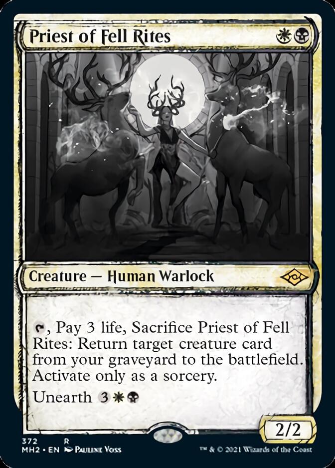 Priest of Fell Rites (Sketch) [Modern Horizons 2] MTG Single Magic: The Gathering | Red Claw Gaming