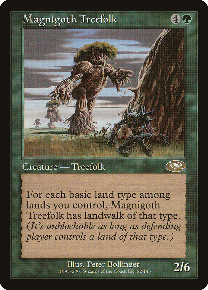 Magnigoth Treefolk [Planeshift] MTG Single Magic: The Gathering | Red Claw Gaming