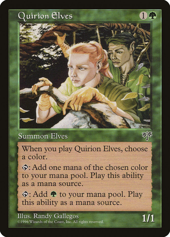 Quirion Elves [Mirage] MTG Single Magic: The Gathering | Red Claw Gaming