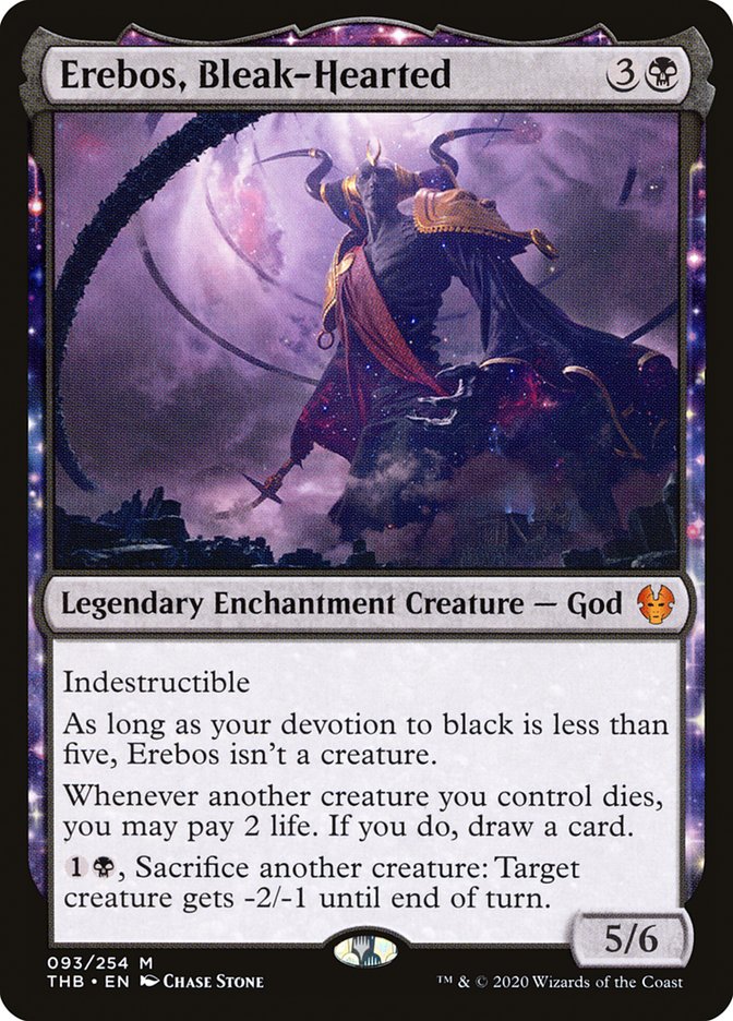 Erebos, Bleak-Hearted [Theros Beyond Death] MTG Single Magic: The Gathering | Red Claw Gaming